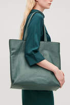 Thumbnail for your product : COS DETACHABLE-POUCH LEATHER BAG