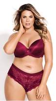 Thumbnail for your product : City Chic Citychic Millie Contour Bra - burgundy