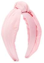 Thumbnail for your product : Lafayette House Of Loulou Knotted Headband - Womens - Pink