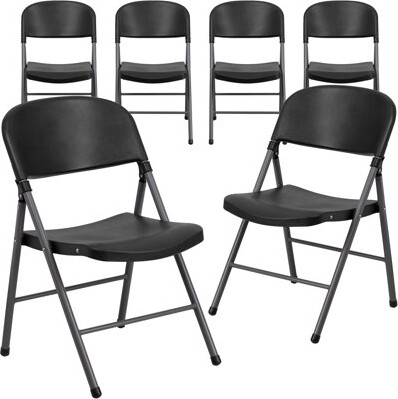 Inbox Zero Zella Plastic Folding Event Chairs