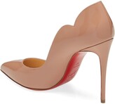 Thumbnail for your product : Christian Louboutin Hot Chick Scallop Pointed Toe Pump