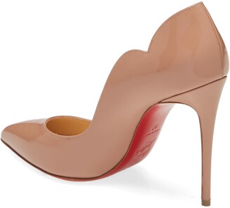 Christian Louboutin Hot Chick Scallop Pointed Toe Pump