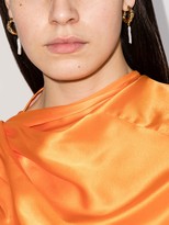 Thumbnail for your product : Joanna Laura Constantine Pearl Drop Hoop Earrings