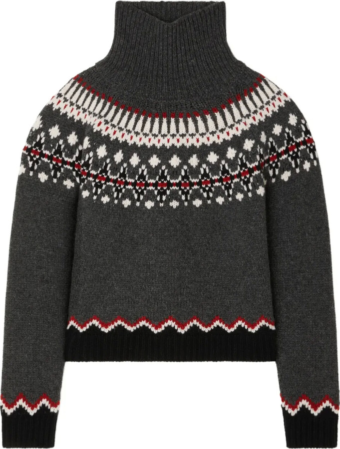 Sweet Winter fair isle turtleneck sweater