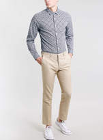 Thumbnail for your product : Topman Stone Oxford Cropped Pants