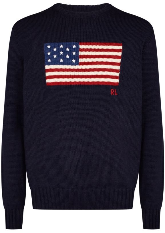 Ralph Lauren American Flag Sweater ShopStyle Big & Tall