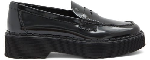 black patent leather penny loafers womens