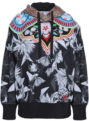 adidas Embroidered Printed French Terry Hooded Sweatshirt