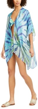 Tommy Hilfiger Tie-Dyed Kimono Swim Cover-Up Women's Swimsuit - ShopStyle