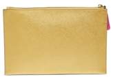 Thumbnail for your product : J.Crew Large Saffiano Leather Pouch