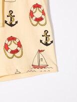 Thumbnail for your product : Mini Rodini Lighthouse-Print Shorts