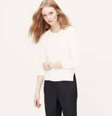Thumbnail for your product : LOFT Lace Edge Sweater