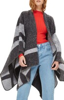 Thumbnail for your product : Topshop Colorblock Cape