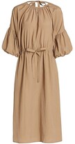 Thumbnail for your product : Deveaux Riley Billow Sleeve Midi Dress