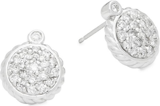 Saks Fifth Avenue Diamond & 14K Studs