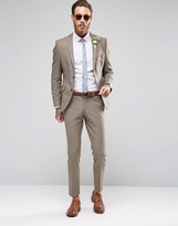 Thumbnail for your product : Selected Skinny Dogtooth Wedding Suit Pants With Stretch