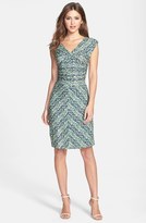 Thumbnail for your product : Plenty by Tracy Reese 'Brooke' Print Knotted Jersey Sheath Dress