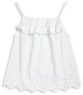 Thumbnail for your product : Elizabeth Hurley Toddler's & Little Girl's Elodie Eyelet Cotton Top