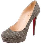 Thumbnail for your product : Christian Louboutin Round-Toe Platform Pumps