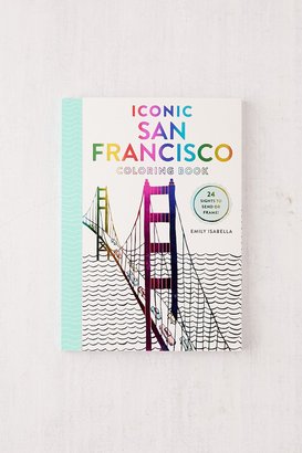 Urban Outfitters Iconic San Francisco Coloring Book By Emily Isabella