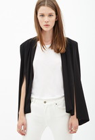 Thumbnail for your product : Forever 21 Classic Cape Blazer