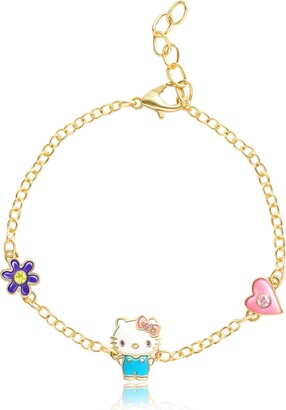 Sanrio Hello Kitty and Friends Charm Bracelet Cinnamoroll, Pompompurin, My  Melody, Keroppi, Authentic Officially Licensed