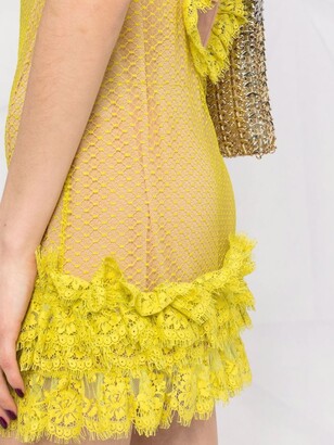 DSQUARED2 Lace-Detail Mini Dress