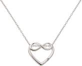 Thumbnail for your product : Hot Diamonds Accents By Accents by Silver Heart Pendant 18 Inch Chain