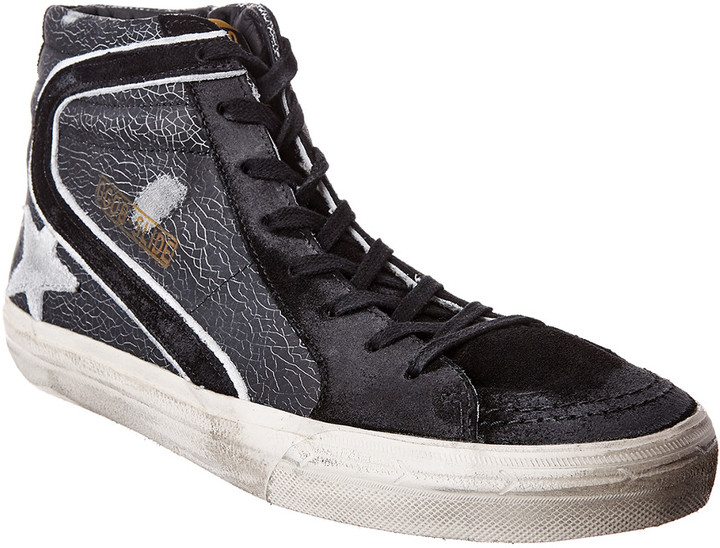 golden goose high tops black