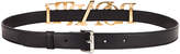 Thumbnail for your product : Rodarte Buckle Belt in Gold & Black | FWRD