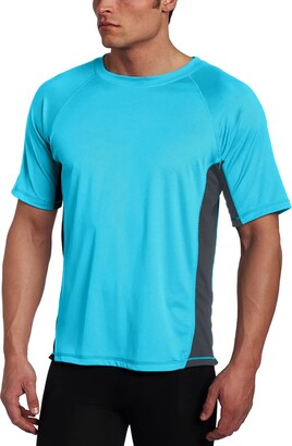 Kanu Surf mensCb Rashguard UPF 50+ Swim Shirt (Regular & Extended Sizes) Rash  Guard Shirt - Blue - Large - ShopStyle T-shirts