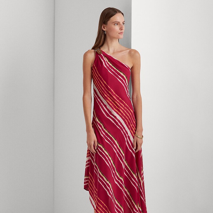 Ralph Lauren One Shoulder Dress | Shop the world's largest ...