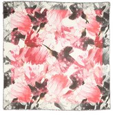Thumbnail for your product : Lafayette 148 New York 'Florabella' Print Wool & Silk Scarf