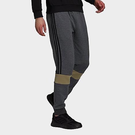 adidas Men's Essentials Colorblock Fleece Pants - ShopStyle