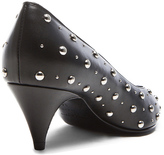 Thumbnail for your product : Saint Laurent Kitten Studded Leather Heels