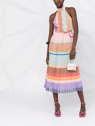 zimmermann rainbow dress