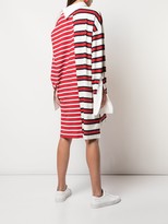 Thumbnail for your product : Monse Striped Shift Rugby Dress