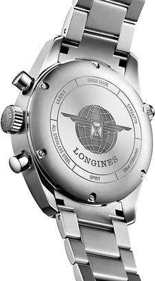 Longines Spirit Stainless Steel Chronograph Bracelet Watch