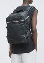Thumbnail for your product : Alexander Wang WALLIE BACKPACK IN WAXY BLACK WITH RHODIUM