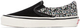 Thumbnail for your product : Vans Black Micro Daisy OG Classic Slip-On LX Sneakers