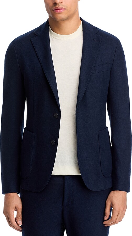 HUGO BOSS Hanry Slim Fit Tech Flannel Sportscoat