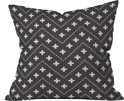 Deny Designs Dash and Plus Outdoor Euro Pillow