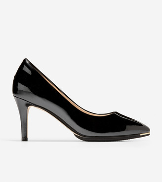 black patent leather pumps 2 inch heels