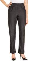 Thumbnail for your product : Alfred Dunner Denim Pull-On Straight-Leg Pants