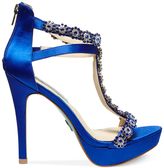 Thumbnail for your product : Betsey Johnson Blue by Adore Platform Evening Pumps