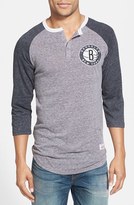 Thumbnail for your product : Mitchell & Ness 'Brooklyn Nets - Hustle Play' Tailored Fit Raglan Henley