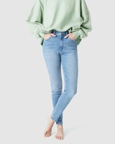 Thumbnail for your product : Mavi Jeans Women's Blue High-Waisted - Scarlett Skinny Jeans