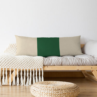 Milwaukee Basketball Striped Lumbar Pillow