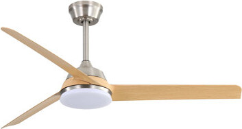 Ivy Bronx 52 Inch Ceiling Fan With 22W Led Light And Remote Control 5 Abs Blades For Living Room