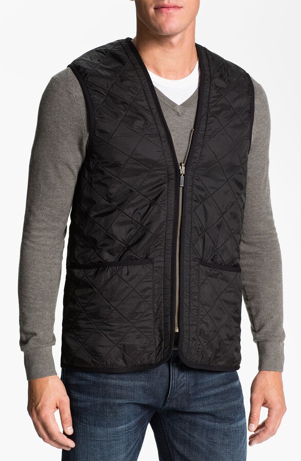 barbour liner vest
